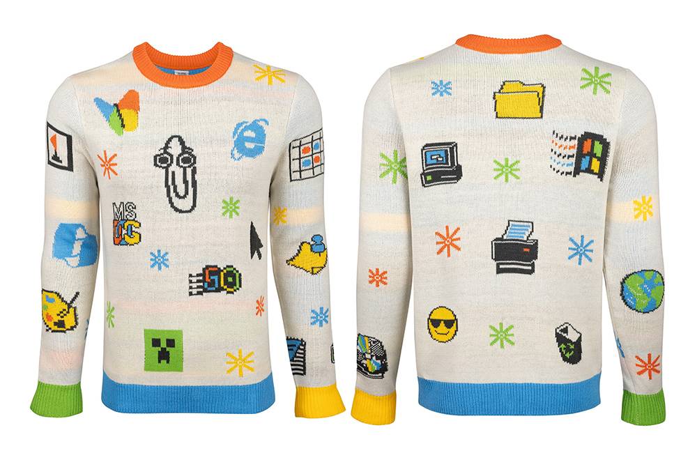 微软 2025 年圣诞“丑毛衣”推出！ 三款主题登场，满满死去的回忆再现 - 