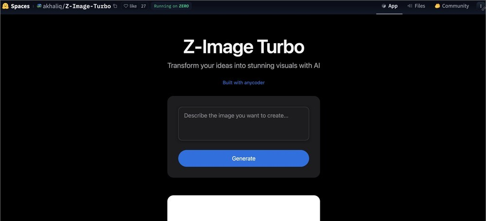 Z-Image Turbo 可生成 NSFW 内容、内含中文字体图片的免费 AI 工具，还能本地部署