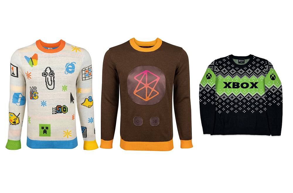 微软 2025 年圣诞“丑毛衣”推出！ 三款主题登场，满满死去的回忆再现 - 