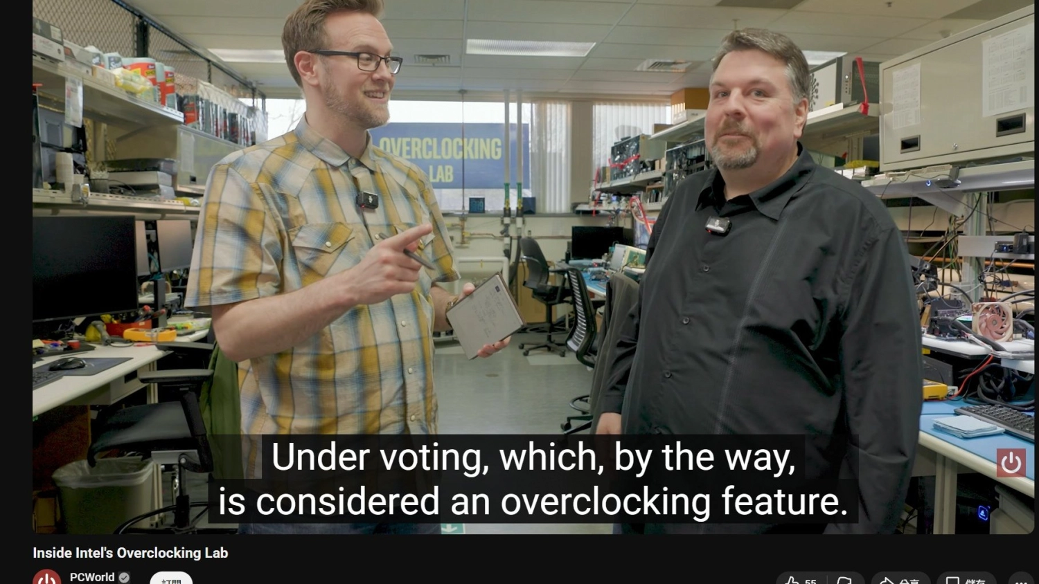 热爱超频的 INTEL！