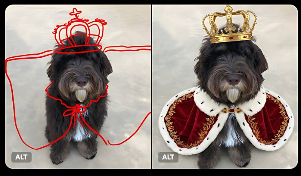 不用靠 Photoshop 了! Gemini 推出「涂鸦编辑」新功能:让你直接在图片上画,实现精准编辑 -