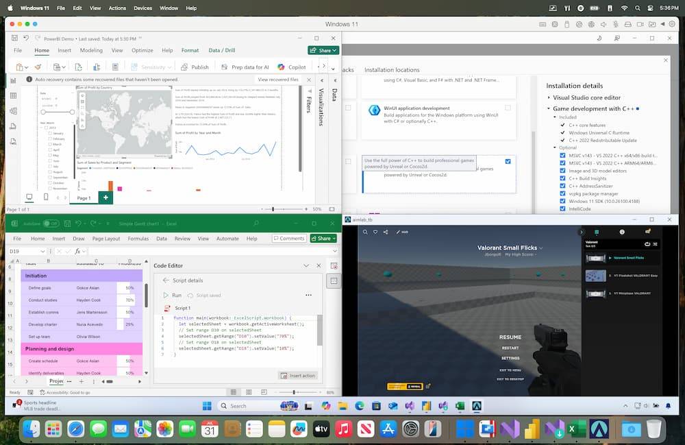 Parallels Desktop 26 新功能亮点